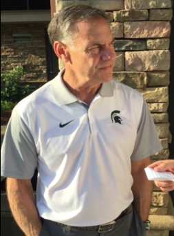 Mark Dantonio in Atlanta 2016.  Photo courtesy of Jon Schopp
